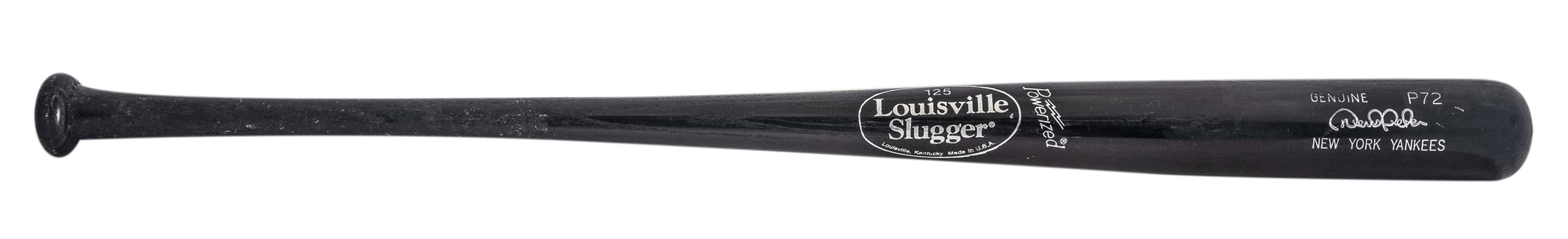 2012 Derek Jeter Game Used Louisville Slugger P72 Model Bat (PSA/DNA GU 8)